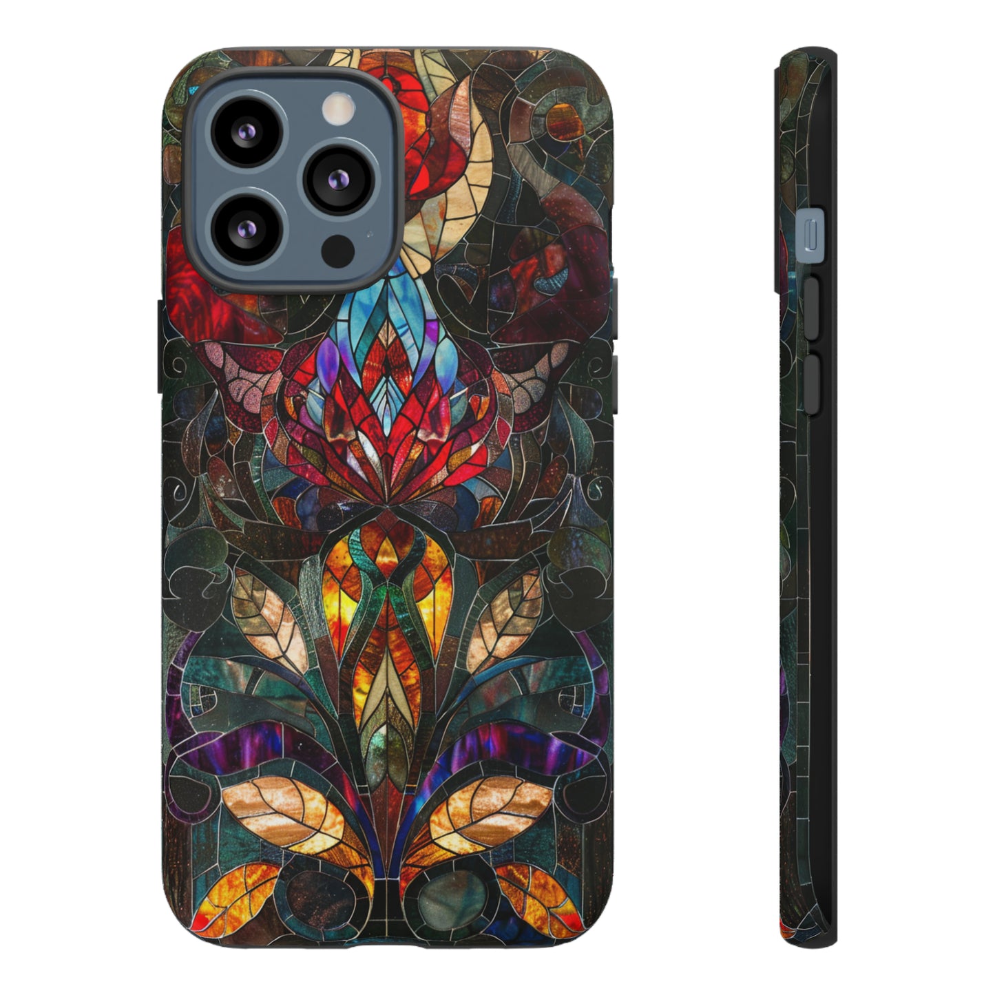 Art Deco Stained Glass floral Phone Case