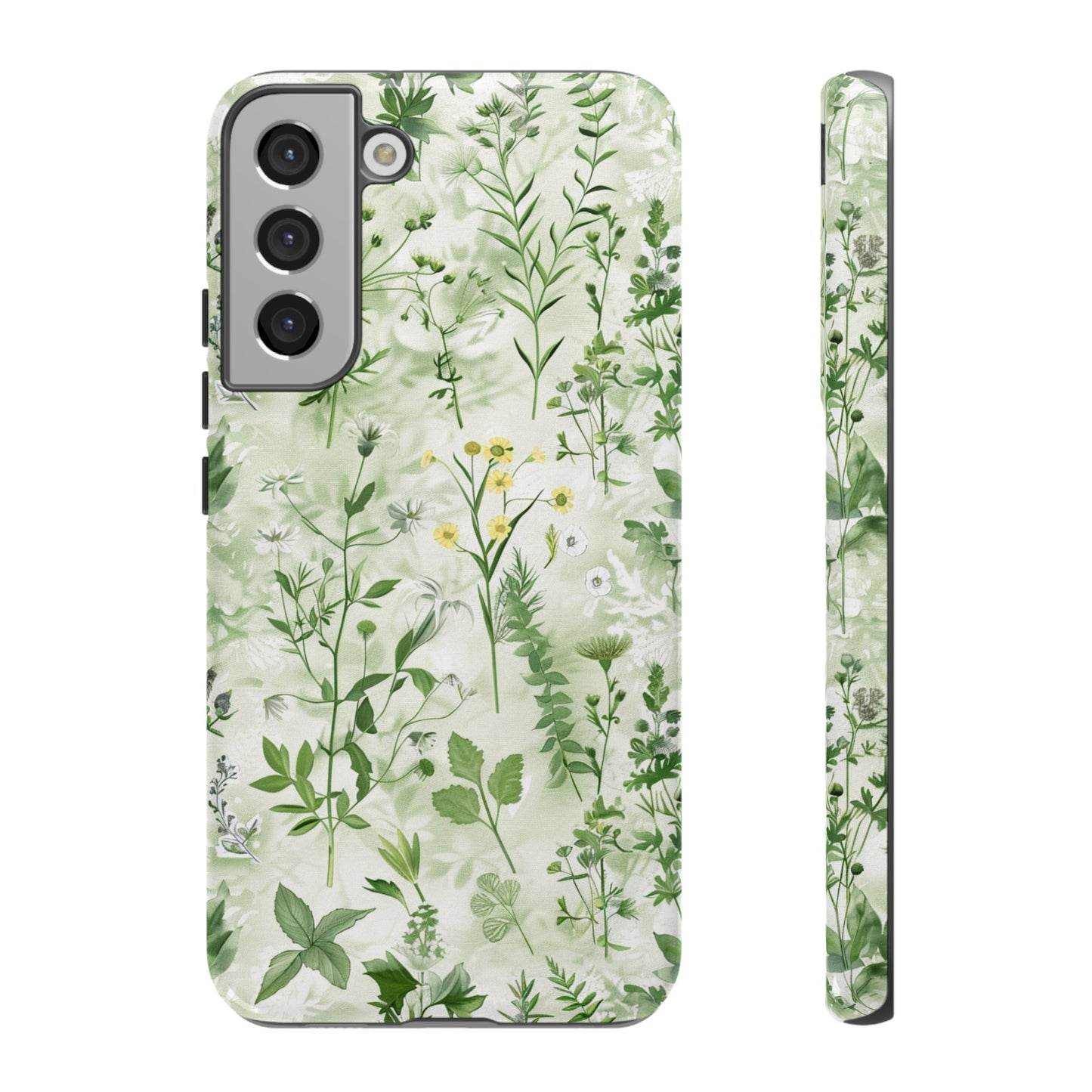 Floral Sage Green Wildflower Phone Case