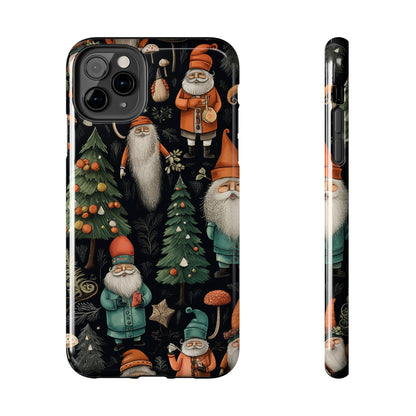 Vintage Santa Magic Mushroom Christmas Phone Case