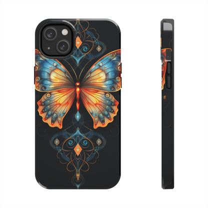 Whimsical Butterfly Wonders: The Enchanted Esoteric Boho iPhone Tough Case