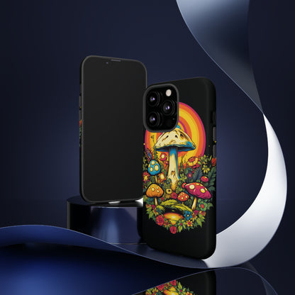 Psychedelic Art Mushroom Phone Case