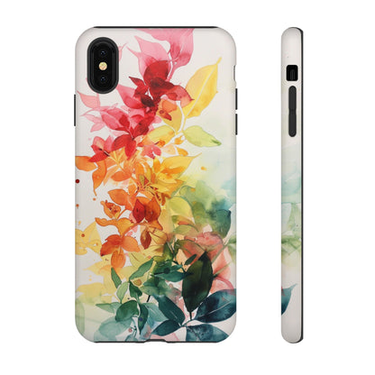 Floral Watercolor Painting iPhone 15 Case