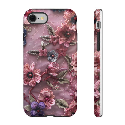 Coquette Aesthetic Floral Art Phone Case