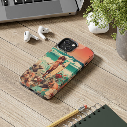 Summertime Beach Time iPhone Tough Case | Embrace the Coastal Vibe with Reliable Protection