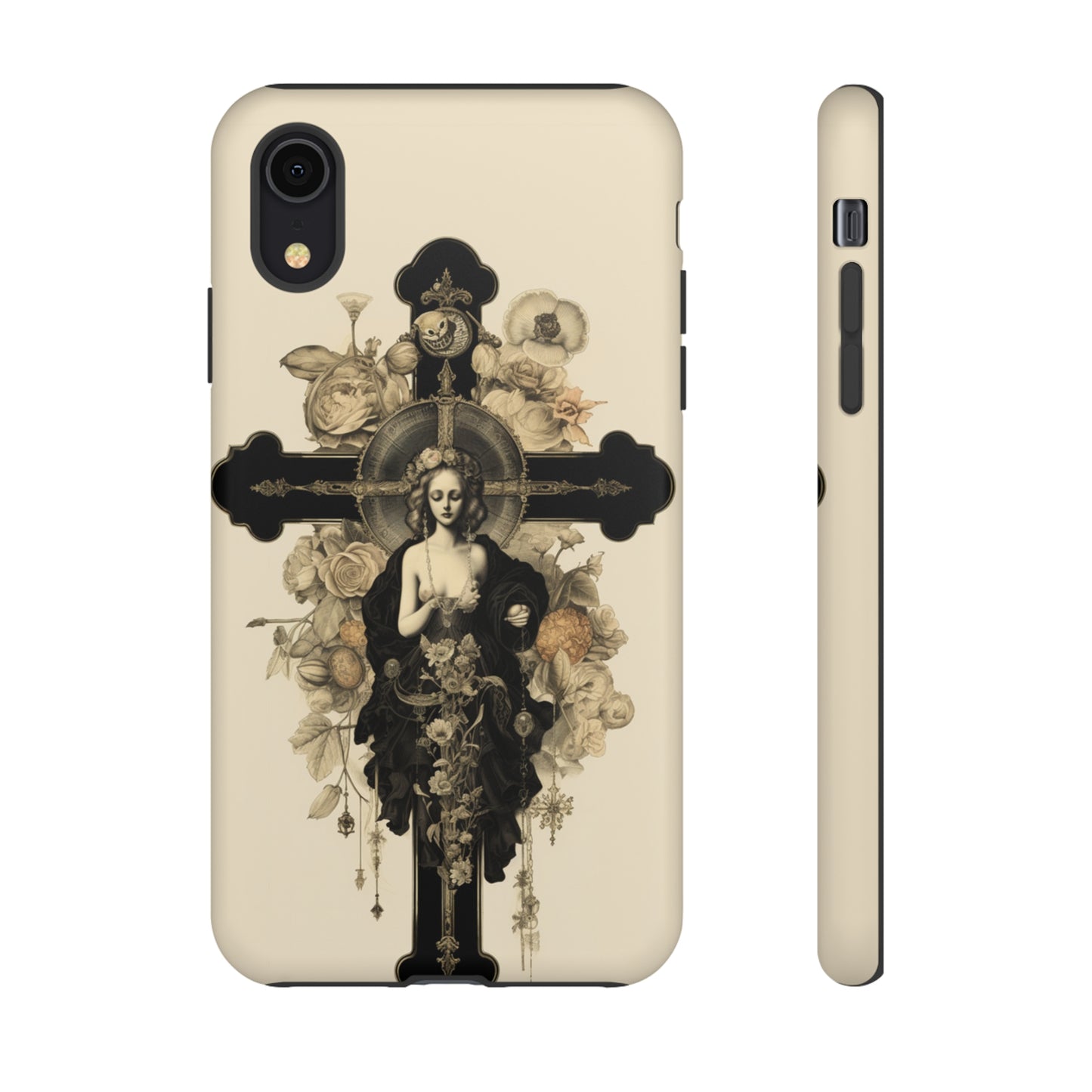 IPhone Case Vintage Retro Gothic - A Timeless Symbol of Elegance for Google Pixel, iPhone, and Samsung Cases