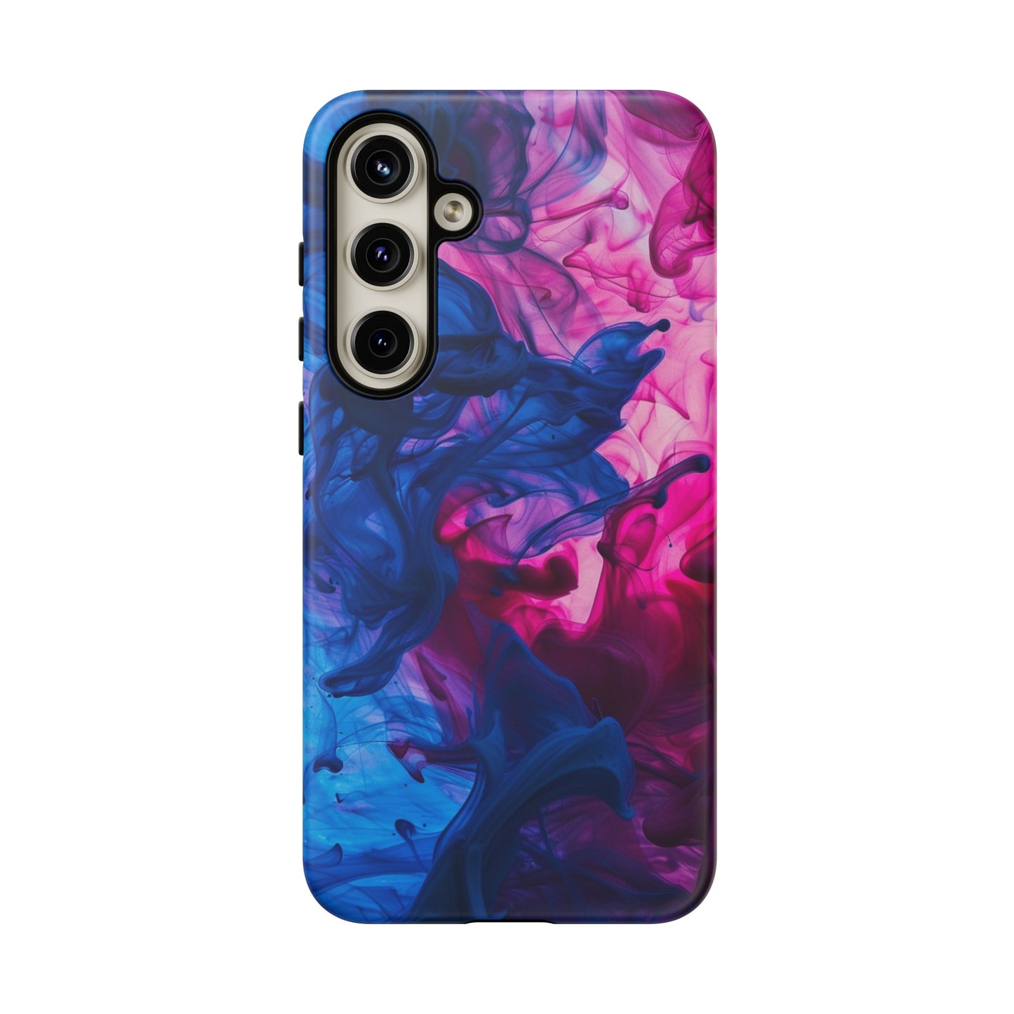 Magenta and Blue Color Explosion Phone Case