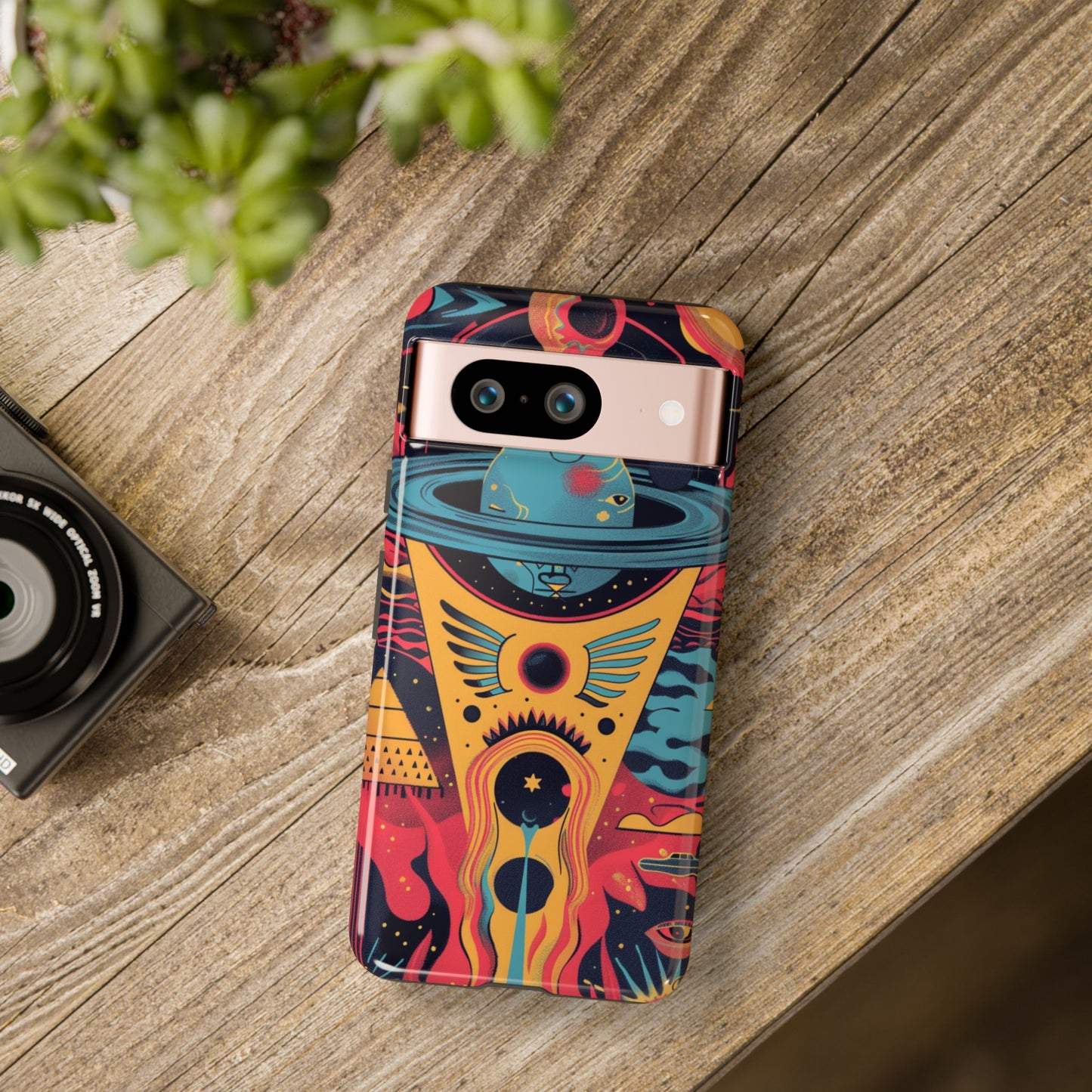 Cosmic Journey Space and Time Phone Case