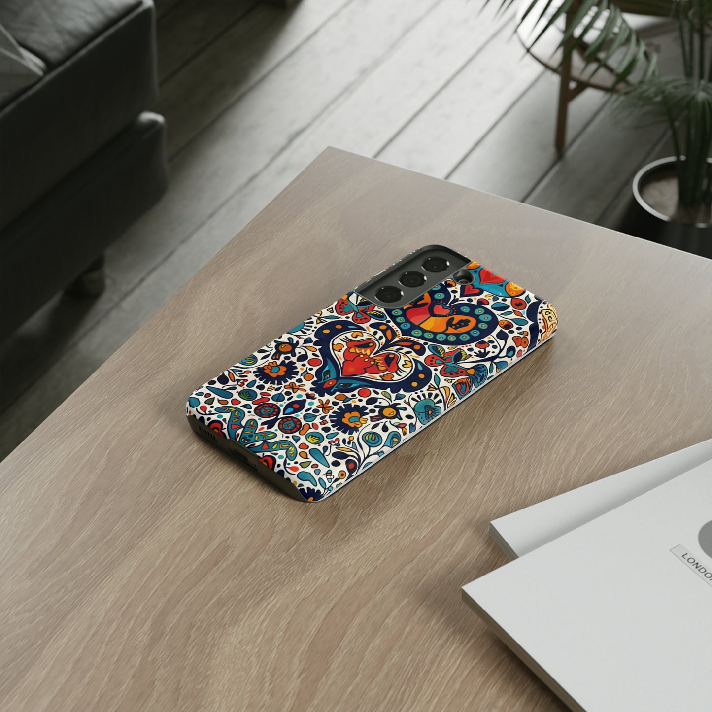 Mexican Style Mural Painting Phone Case