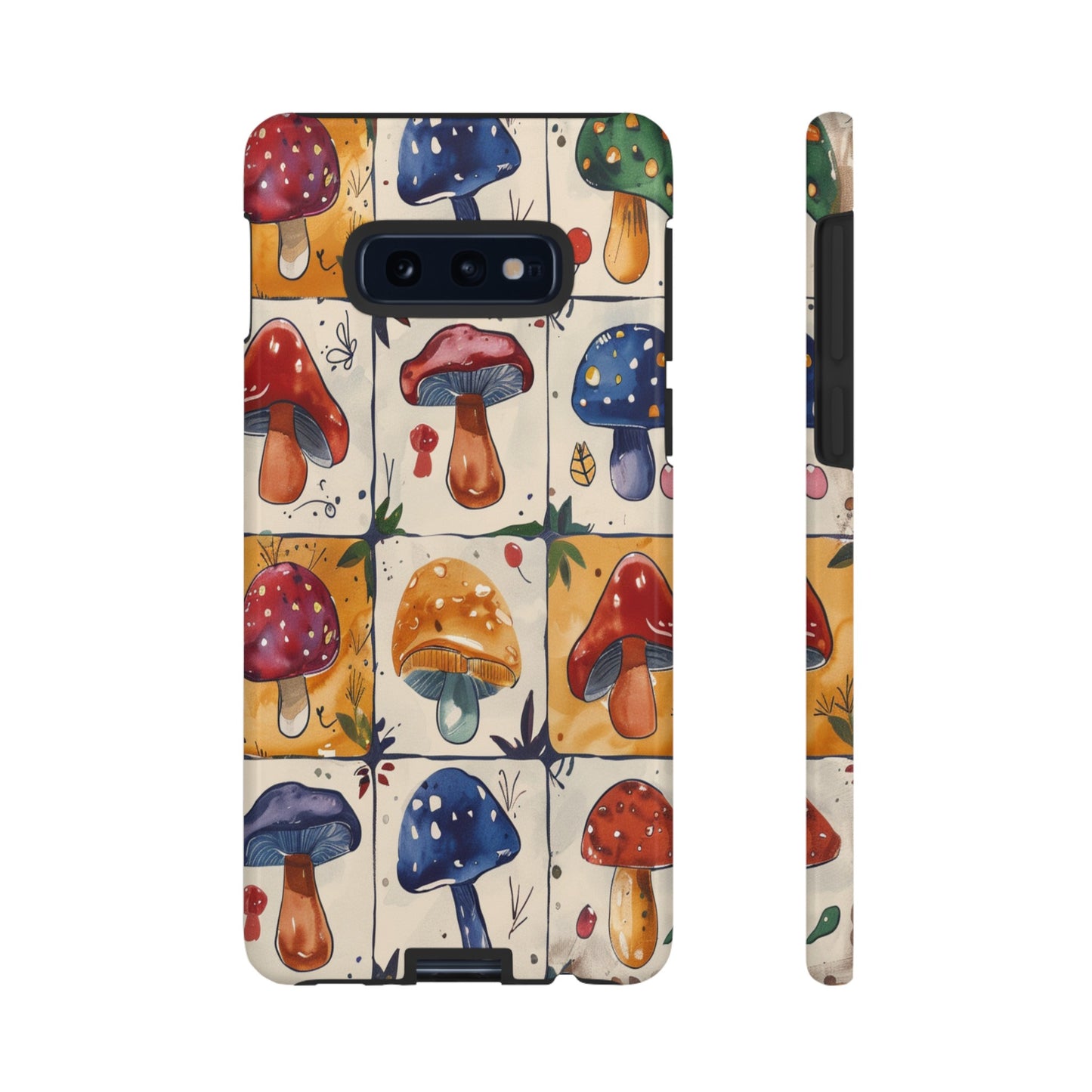 Trippy Magic Mushroom Toadstools Phone Case