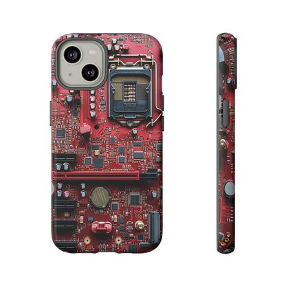 Open Circuit Naked Motherboard Technology Phone Case