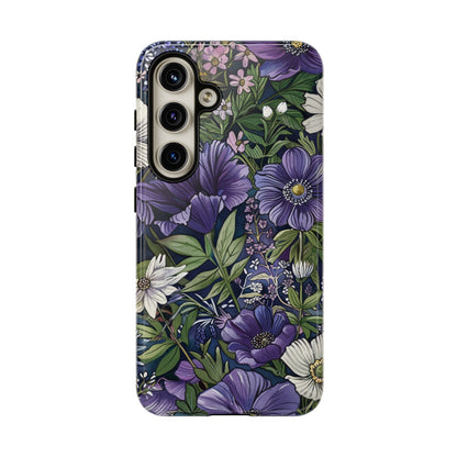 Purple Wildflower Phone Case