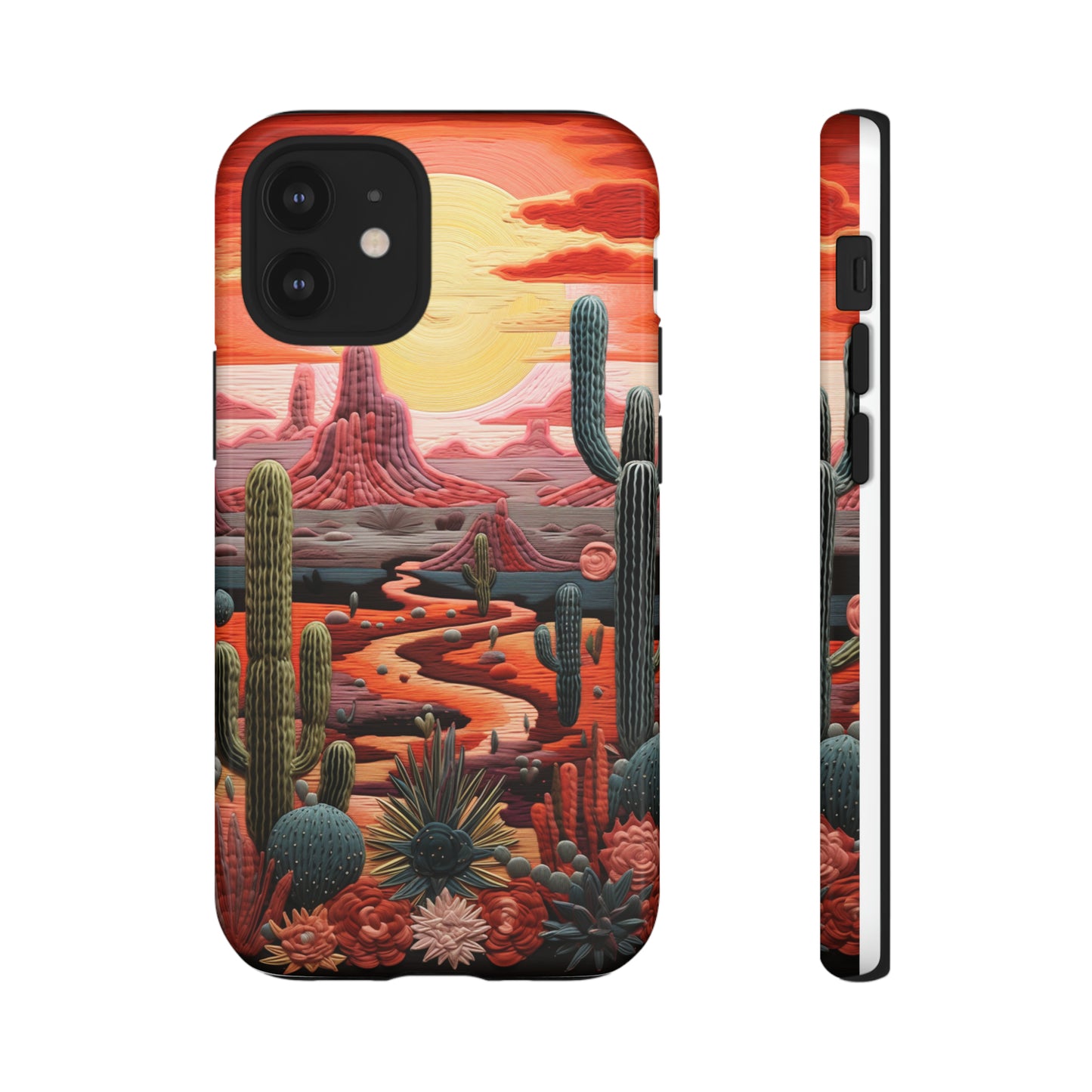 Cactus Desert Sunset Phone Case