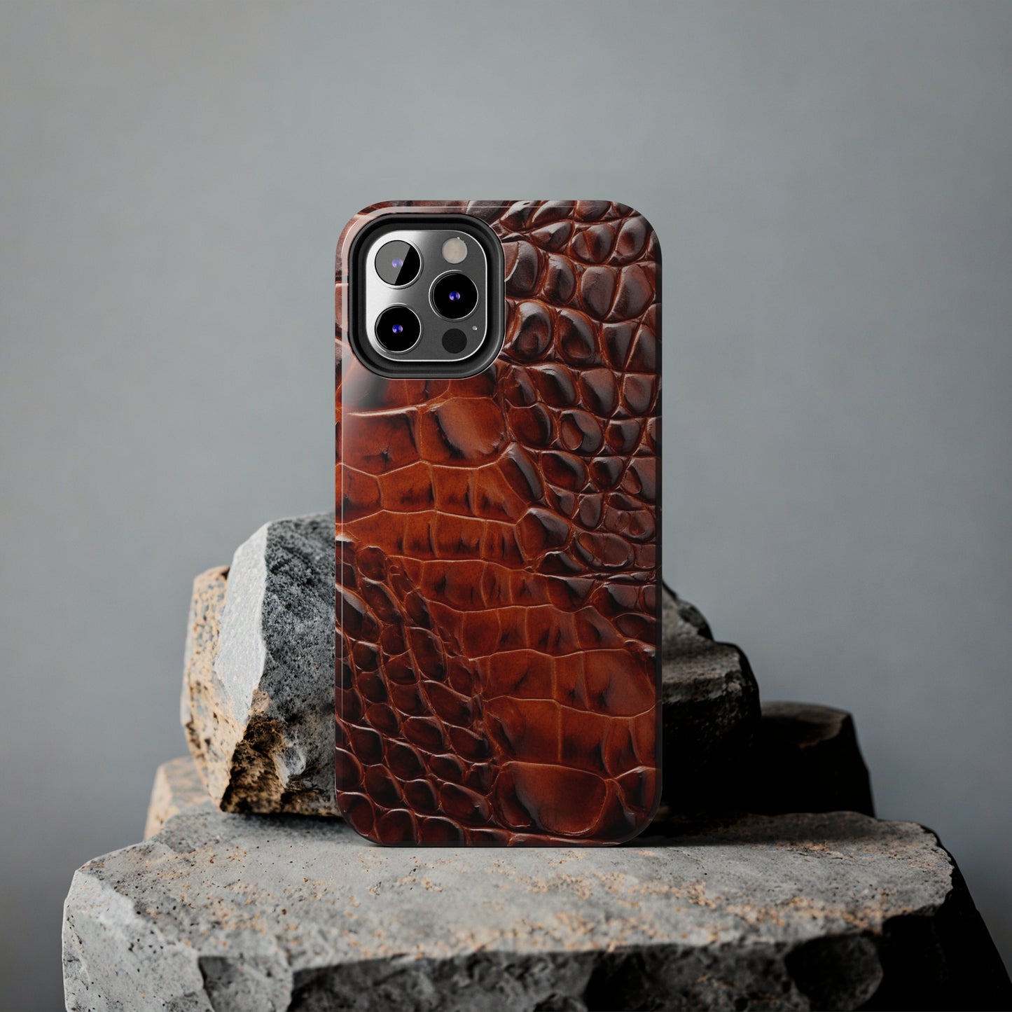 Alligator Skin Texture iPhone Case | Embrace Luxurious Style and Protection