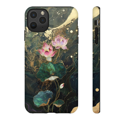 Lotus Floral Zen Art Phone Case