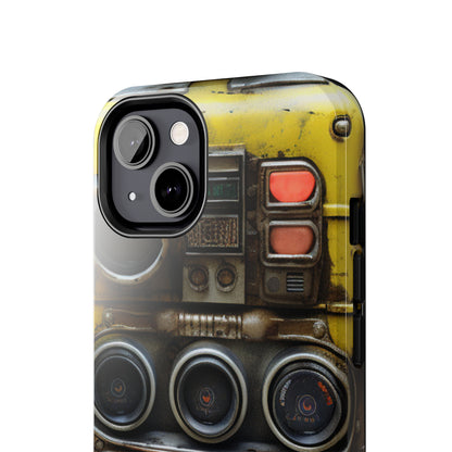 Cyberpunk Fallout Communicator iPhone Case