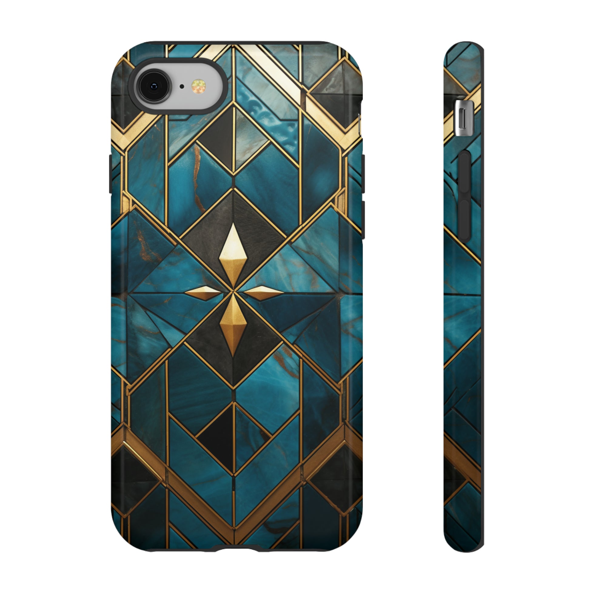 Elegant mosaic design phone case for iPhone 14 Pro Max