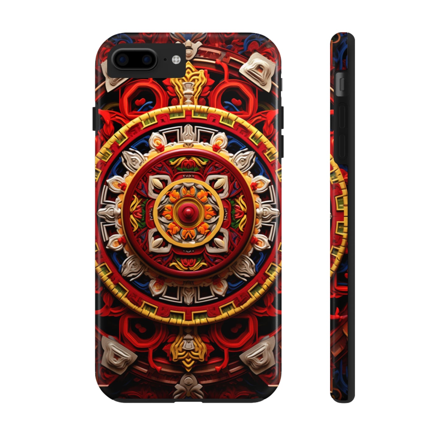 Mystical Visions: Psychedelic Tibet Mandala | Buddhist iPhone Case