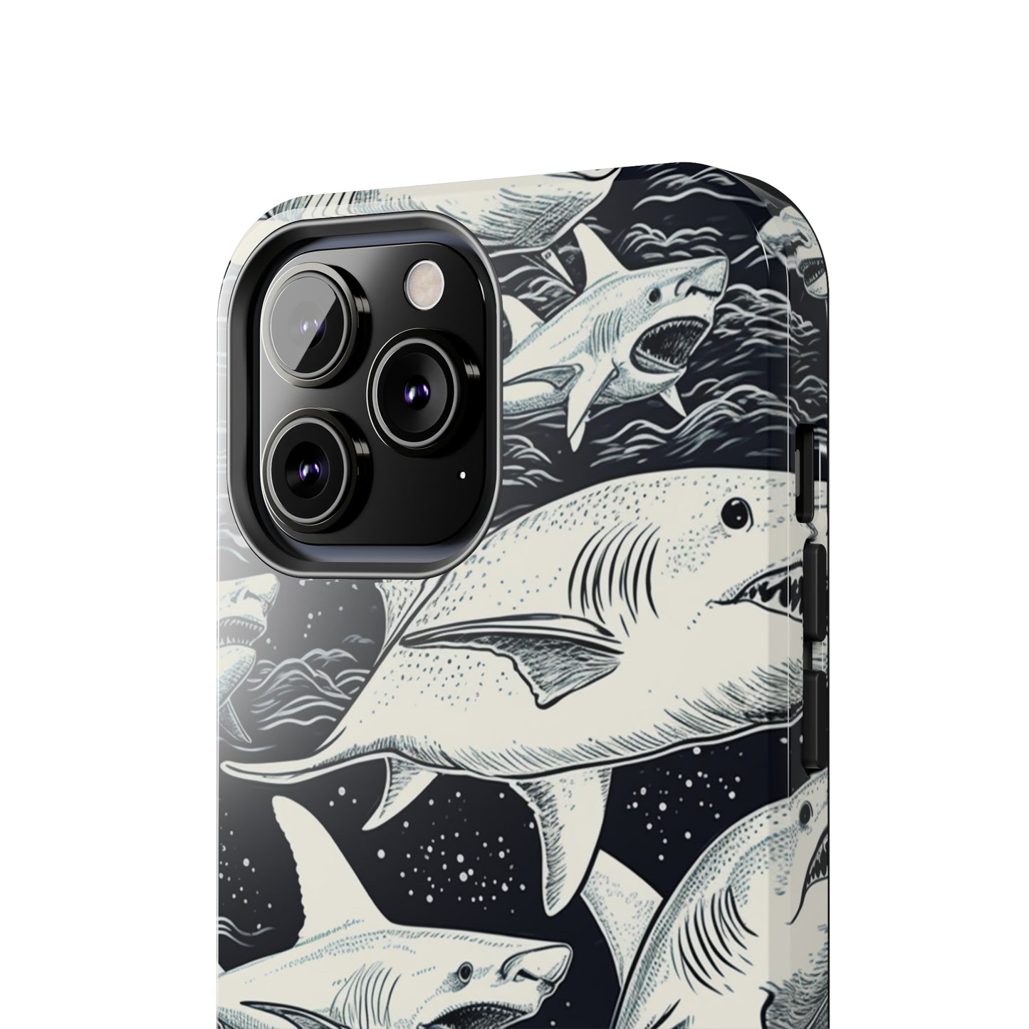 Shark Design | Swimming with the Sharks Aquatic Adventure iPhone 13 Case