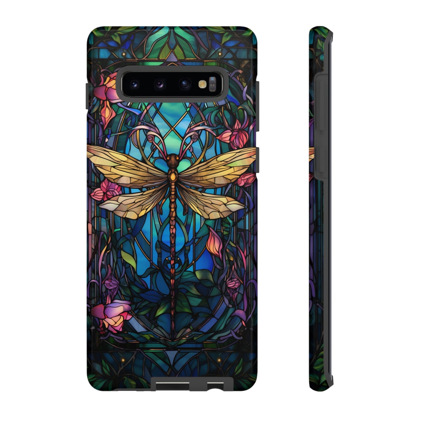 Art Nouveau Dragonfly - A Timeless Symbol of Elegance for Google Pixel, iPhone, and Samsung Cases