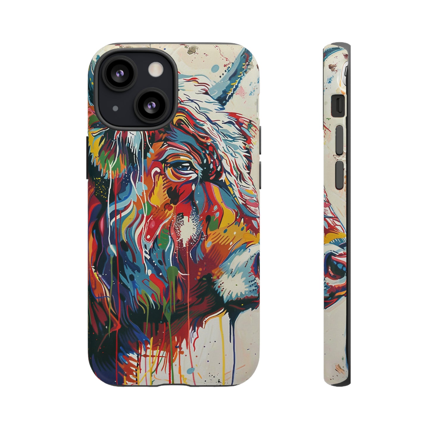 Whole Lotta Bull Abstract Phone Case