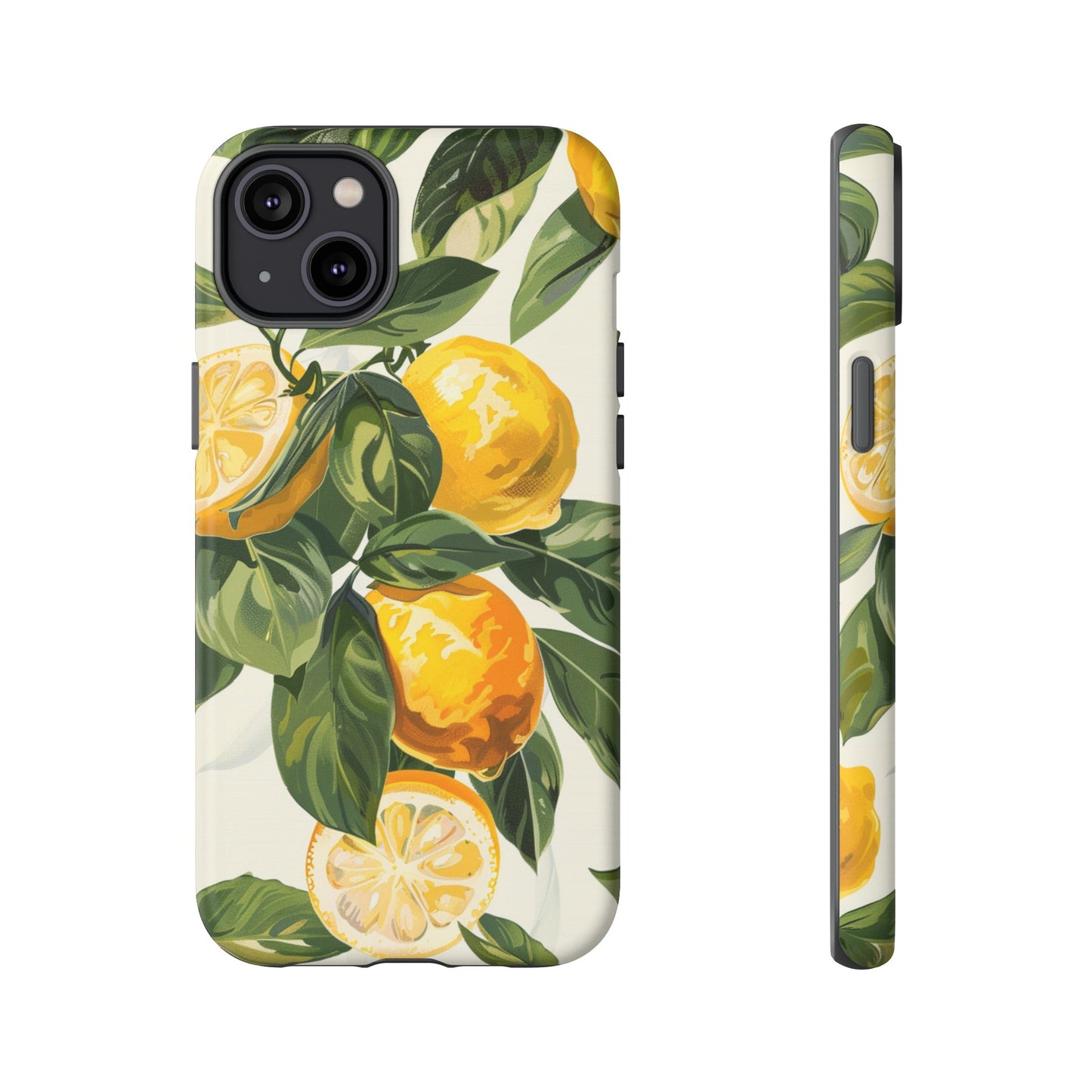 Yellow Lemon Italian  Painting iPhone 13 Case