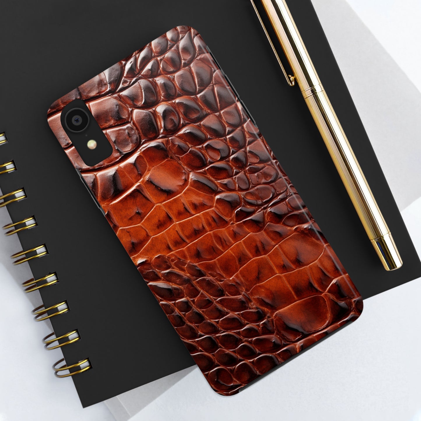 Alligator Skin Texture iPhone Case | Embrace Luxurious Style and Protection