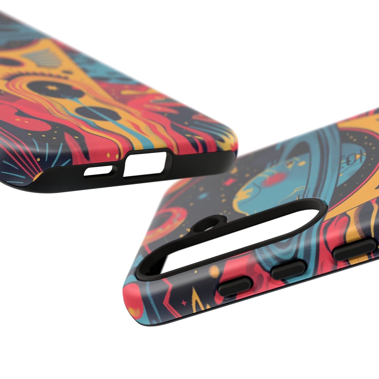 Cosmic Journey Space and Time Phone Case