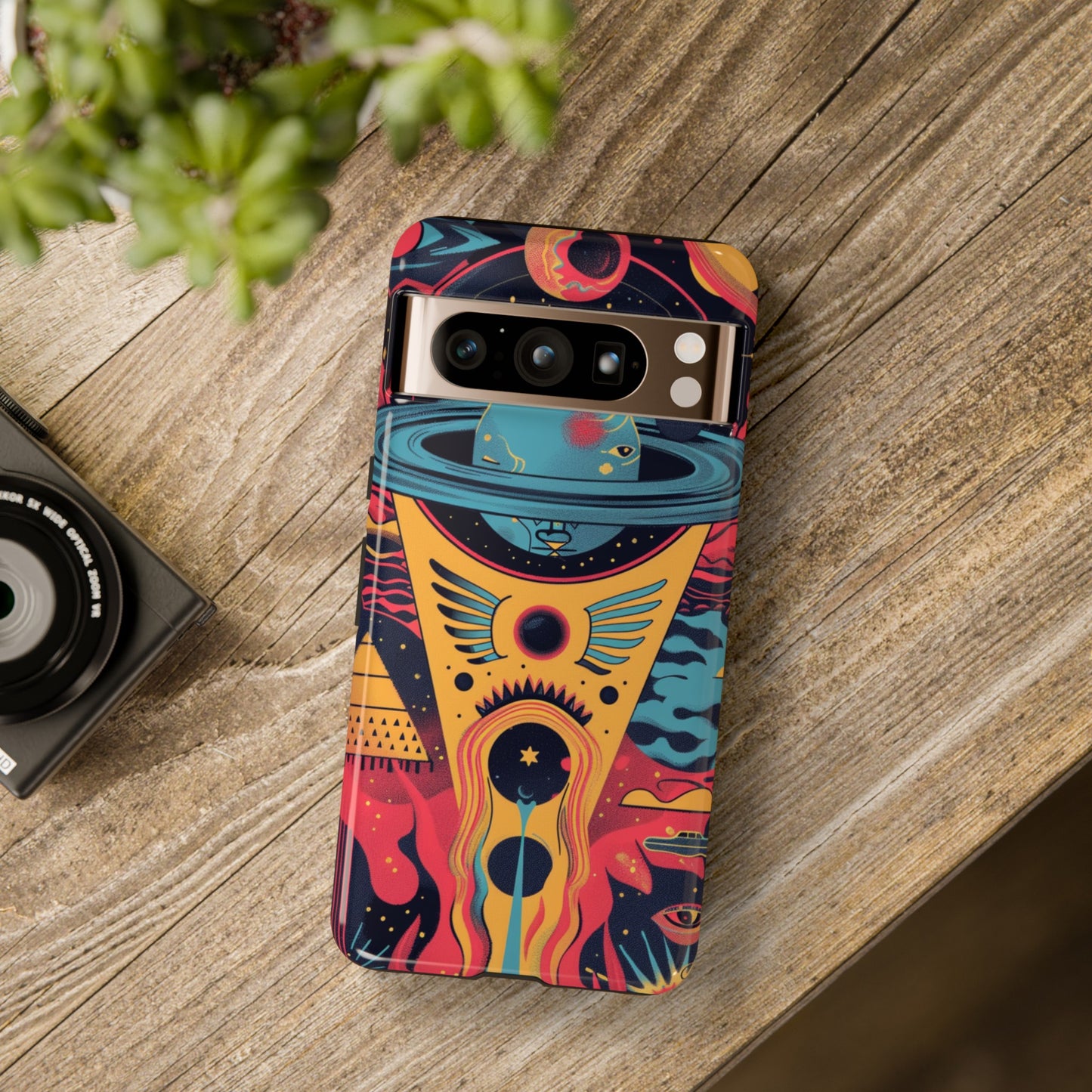 Cosmic Journey Space and Time Phone Case