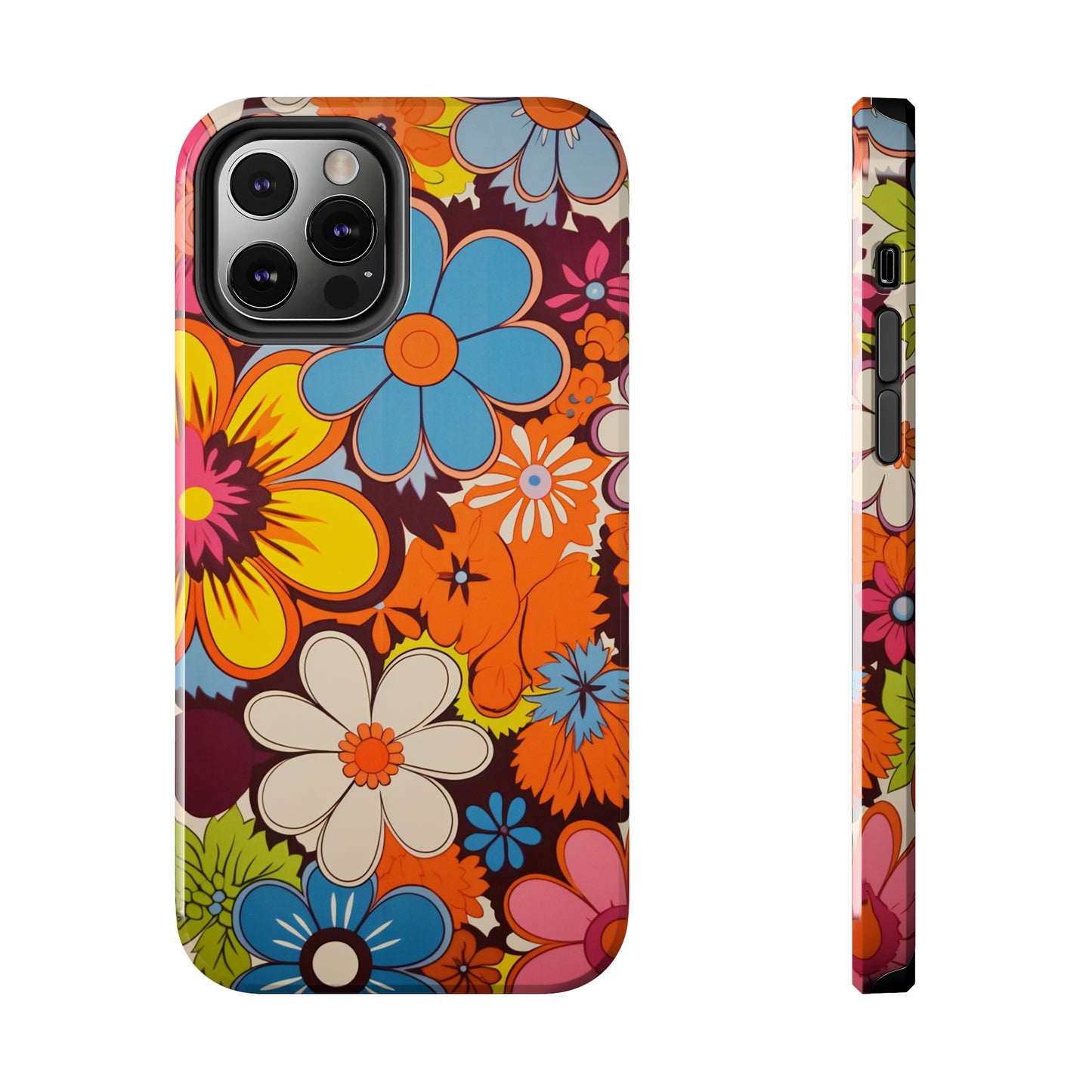 Trippy Hippie Psychedelic Floral Fusion