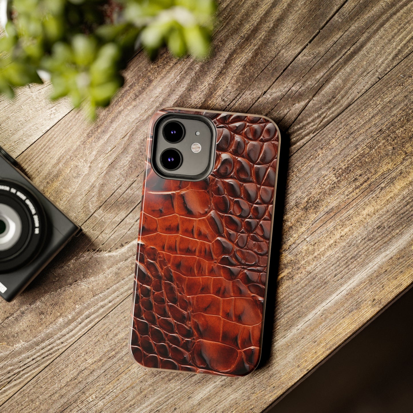 Alligator Skin Texture iPhone Case | Embrace Luxurious Style and Protection