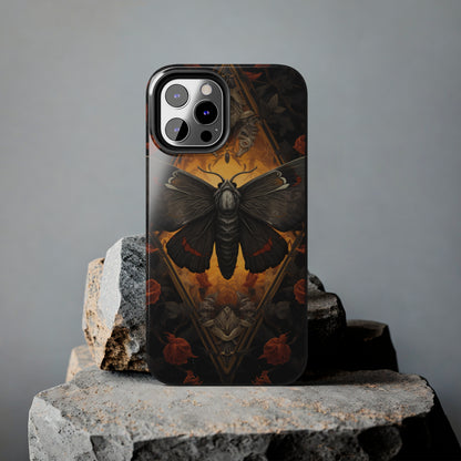 iPhone 12 Pro Max Tough Case steeped in gothic grace and literary allure