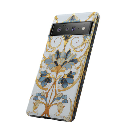 Art Deco Floral Gold