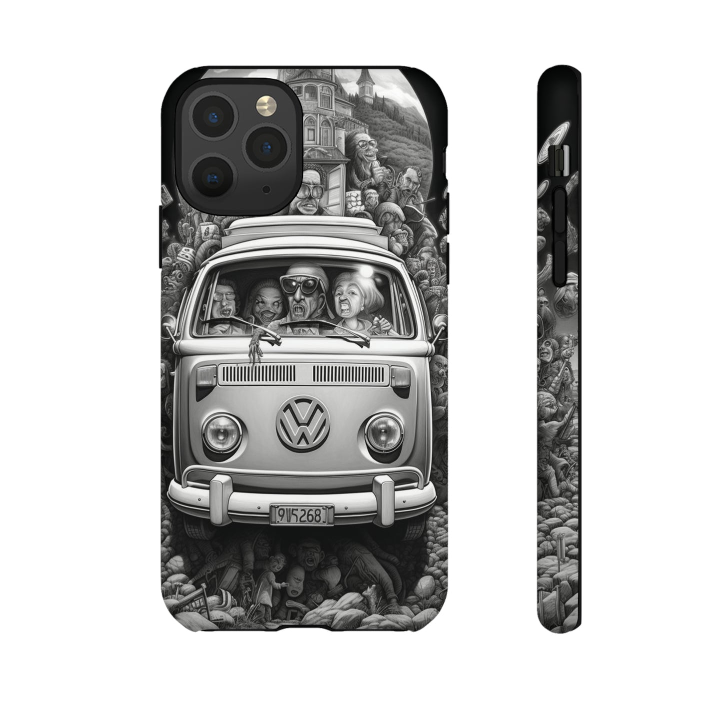 Vintage VW Camper Van iPhone Case