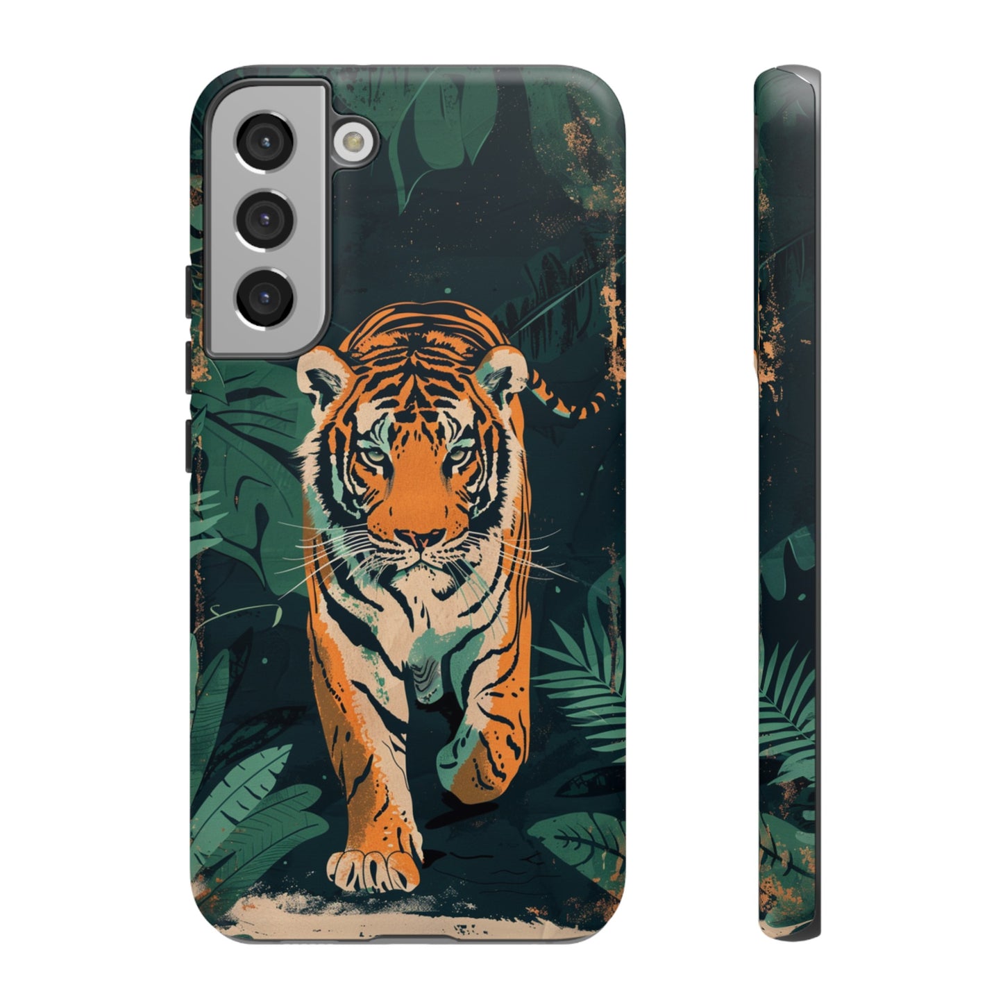 Retro Jungle Tiger Phone Case