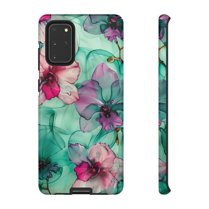 Watercolor Floral Orchids Phone Case