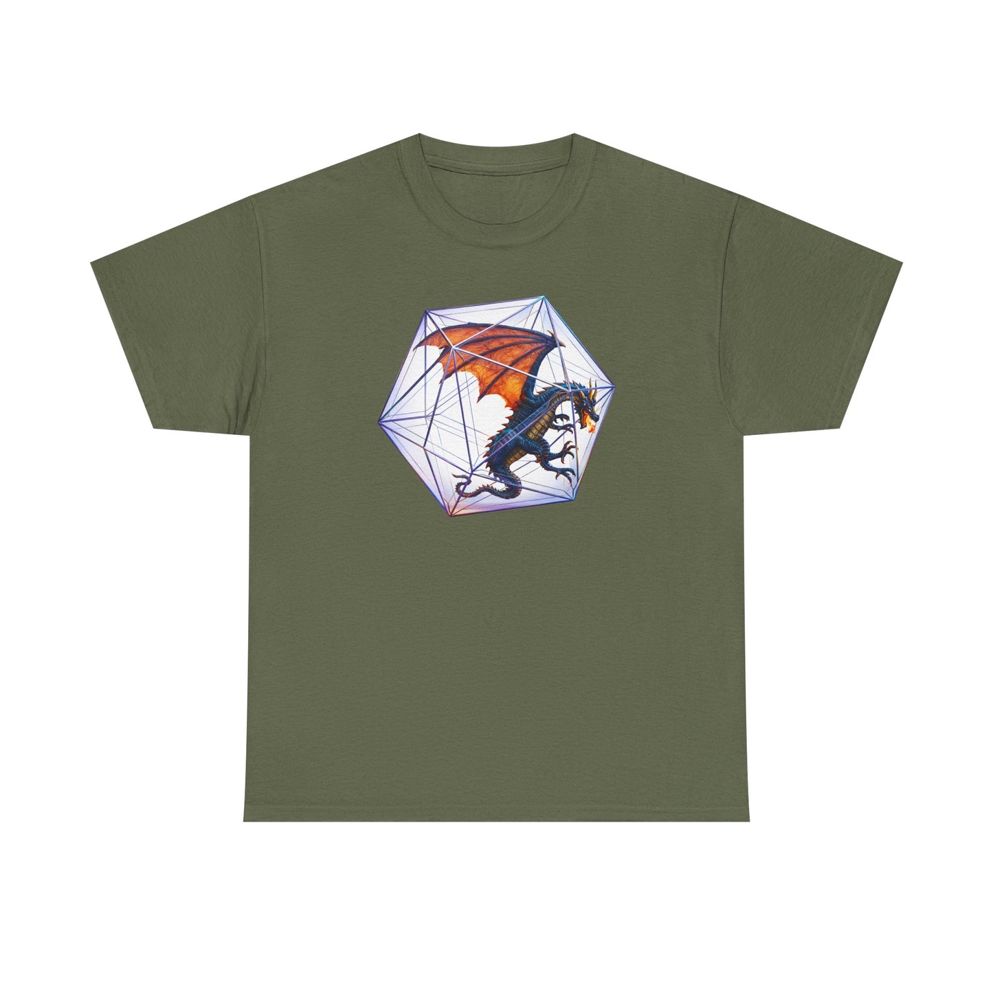 fantasy gaming dragon t shirt