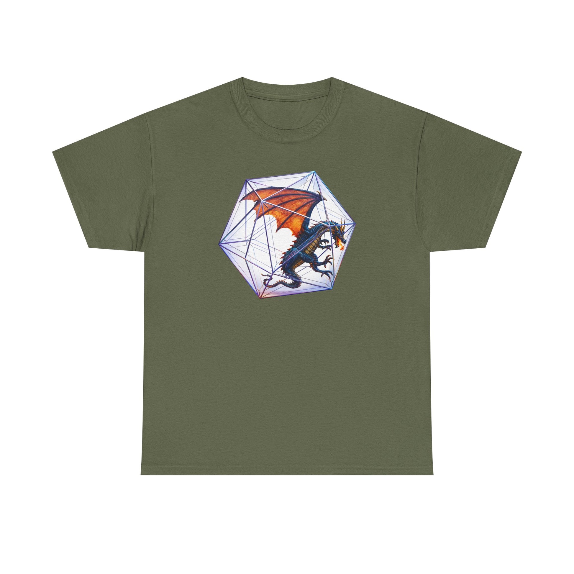fantasy gaming dragon t shirt