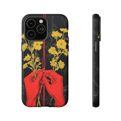 We Are All Connected Floral Phone Case