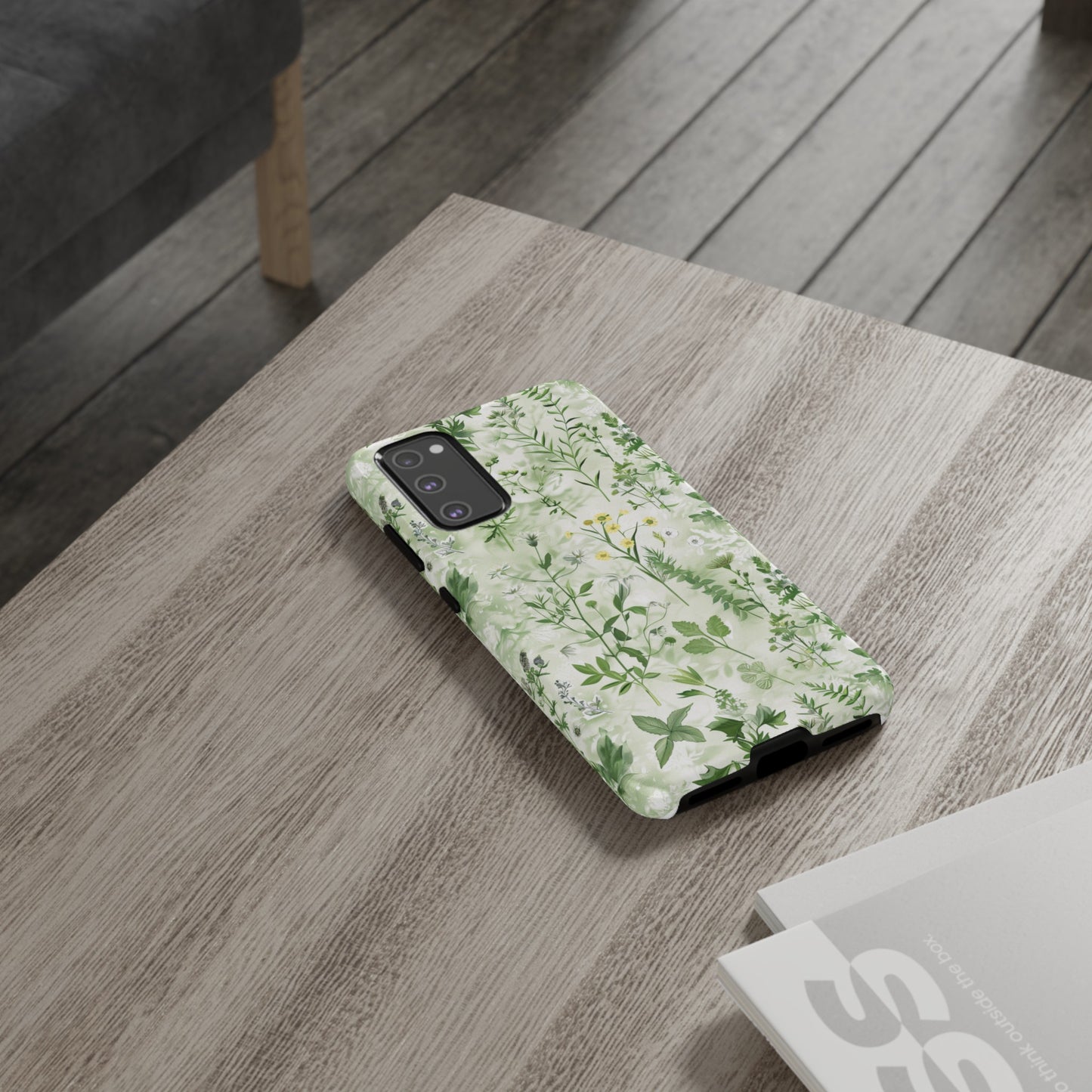 Floral Sage Green Wildflower Phone Case