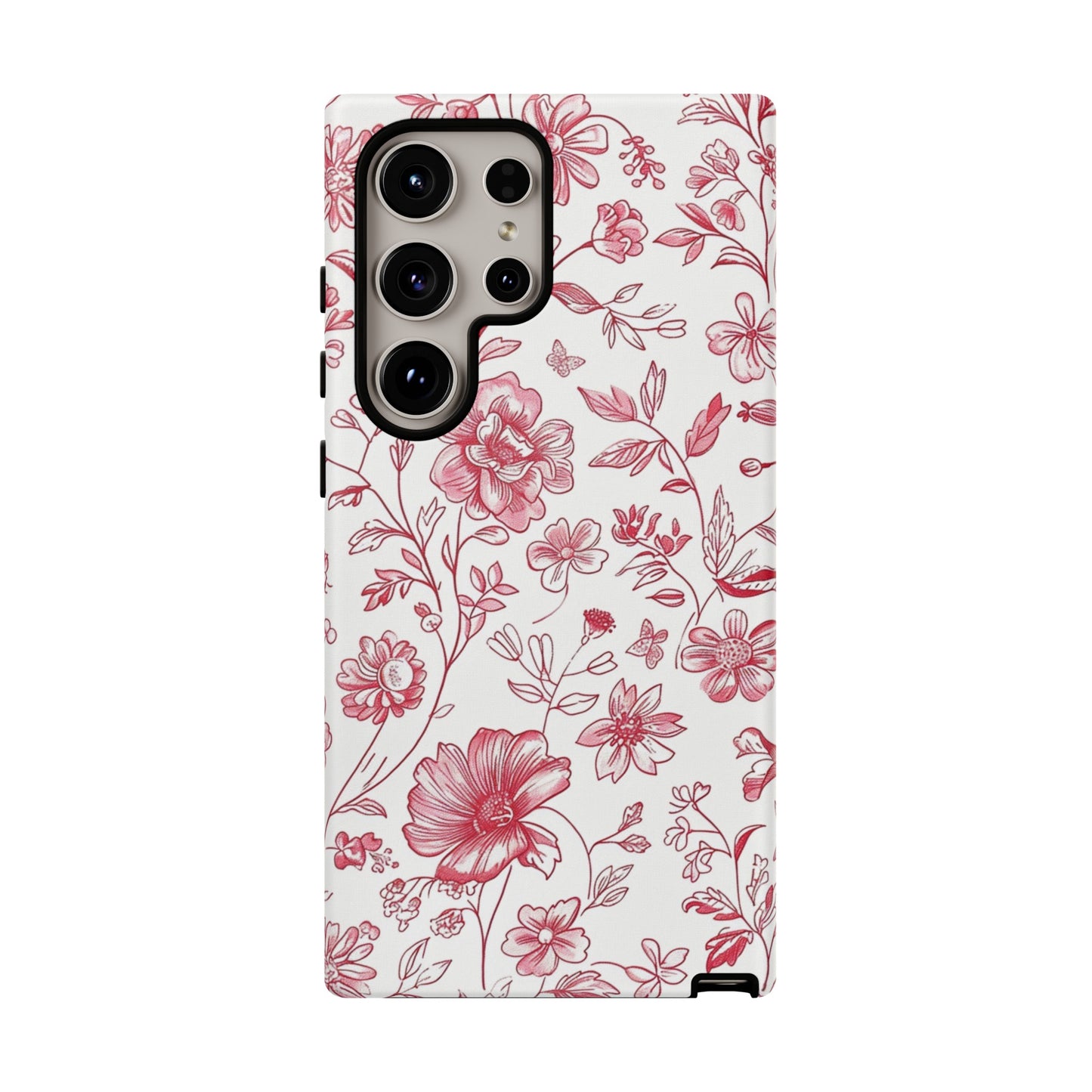 Pink Floral Wildflower Phone Case