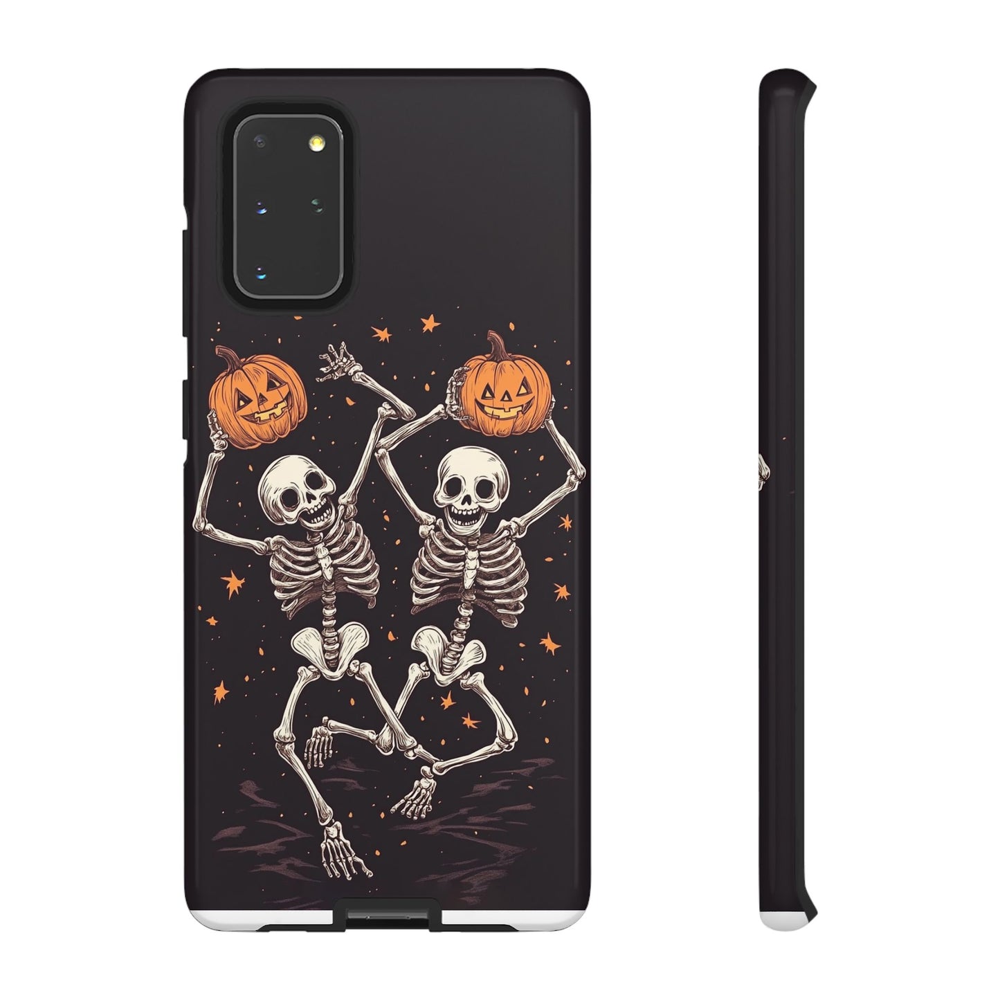 Dancing Skeletons with Jack-o'-Lanterns Phone Cover