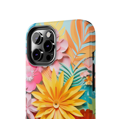 iPhone 12 Pro Max Artistry: Paper Floral Design – Crafted Elegance for iPhone 13 Pro and iPhone XR Enthusiasts