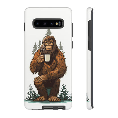 Morning Doo Brew Bigfoot Phone Case Coffee-Loving Yeti iPhone 15 Case | Sasquatch