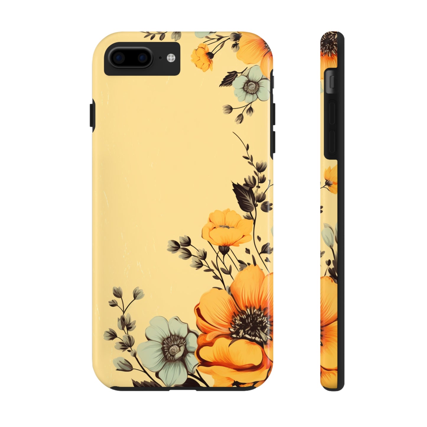 Classic Vintage Floral Case for iPhones – Timeless Elegance & Protection