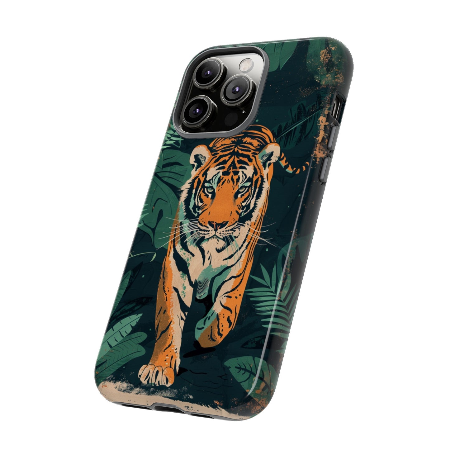 Retro Jungle Tiger Phone Case