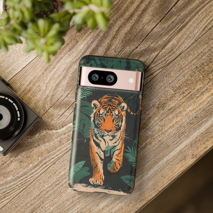 Retro Jungle Tiger Phone Case