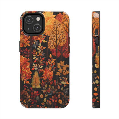 Forest Embroidered Style Phone Case