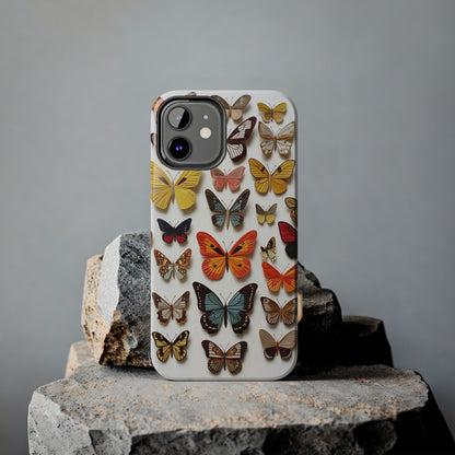 Elegant Embroidery: Delicate Butterfly iPhone Case – Crafted with Precision