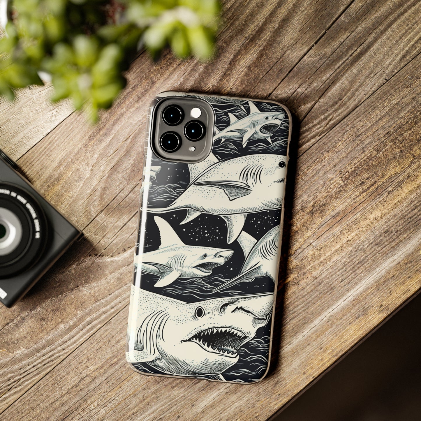 Shark Design | Swimming with the Sharks Aquatic Adventure iPhone 13 Case