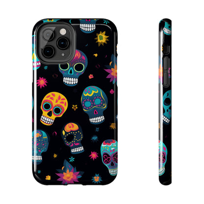 Sugar Skull iPhone Case | Day of the Dead Elegance for Apple iPhone Models